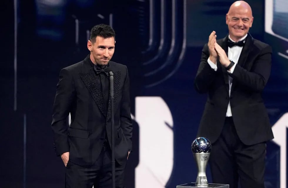 Al igual que el año pasado (foto), Lionel Messi se quedó con el The Best. (AP)