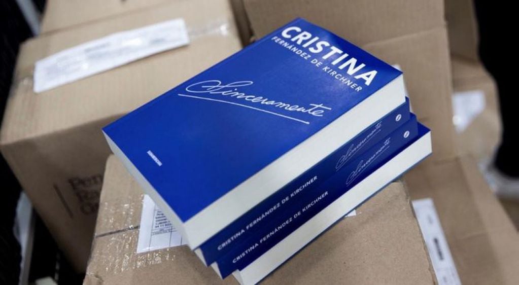 "Sinceramente", el libro de Cristina Fernández de Kirchner.