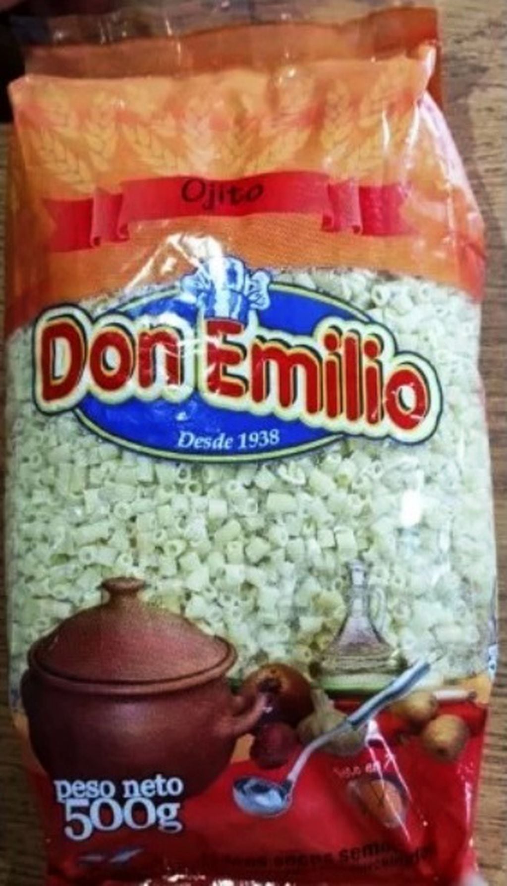 Los fideos Don Emilio figuraban como elaborados en San Rafael.