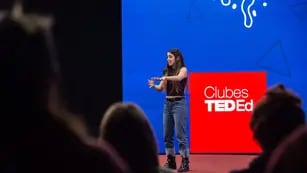 María Paz "Pachi" Marti, la mendocina que dio una charla TED en un evento con UNICEF.