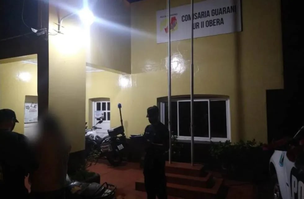 Colonia Guaraní: detuvieron a un hombre en estado de ebriedad. Policía de Misiones