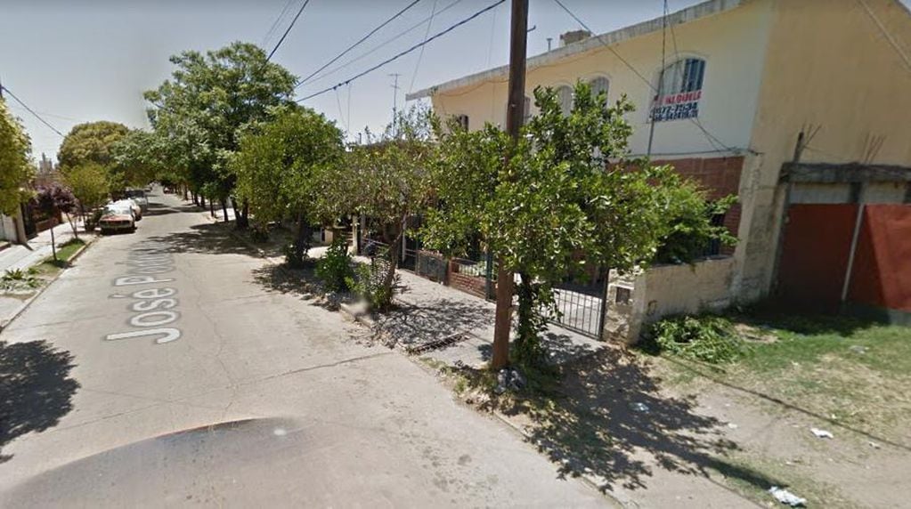 En barrio Centro América encontraron asesinada a una mujer (Street View).