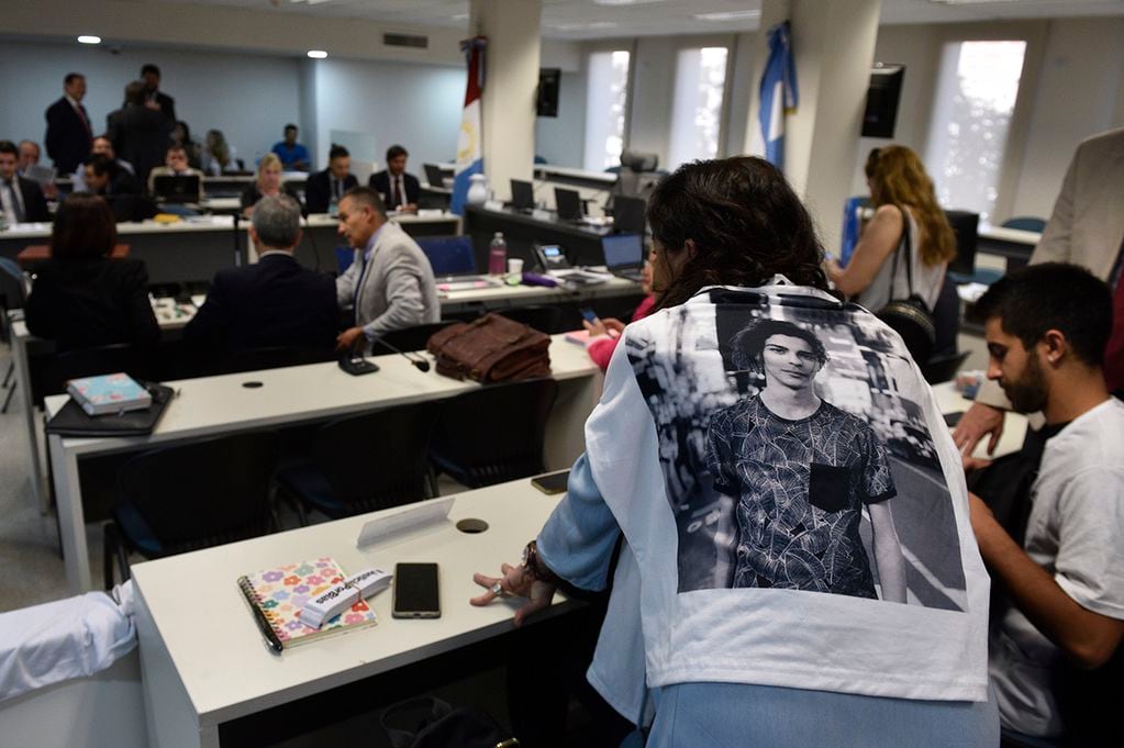 Juicio por el crimen de Blas Correas. Declara el exministro Alfonso Mosquera. Foto Ramiro Pereyra