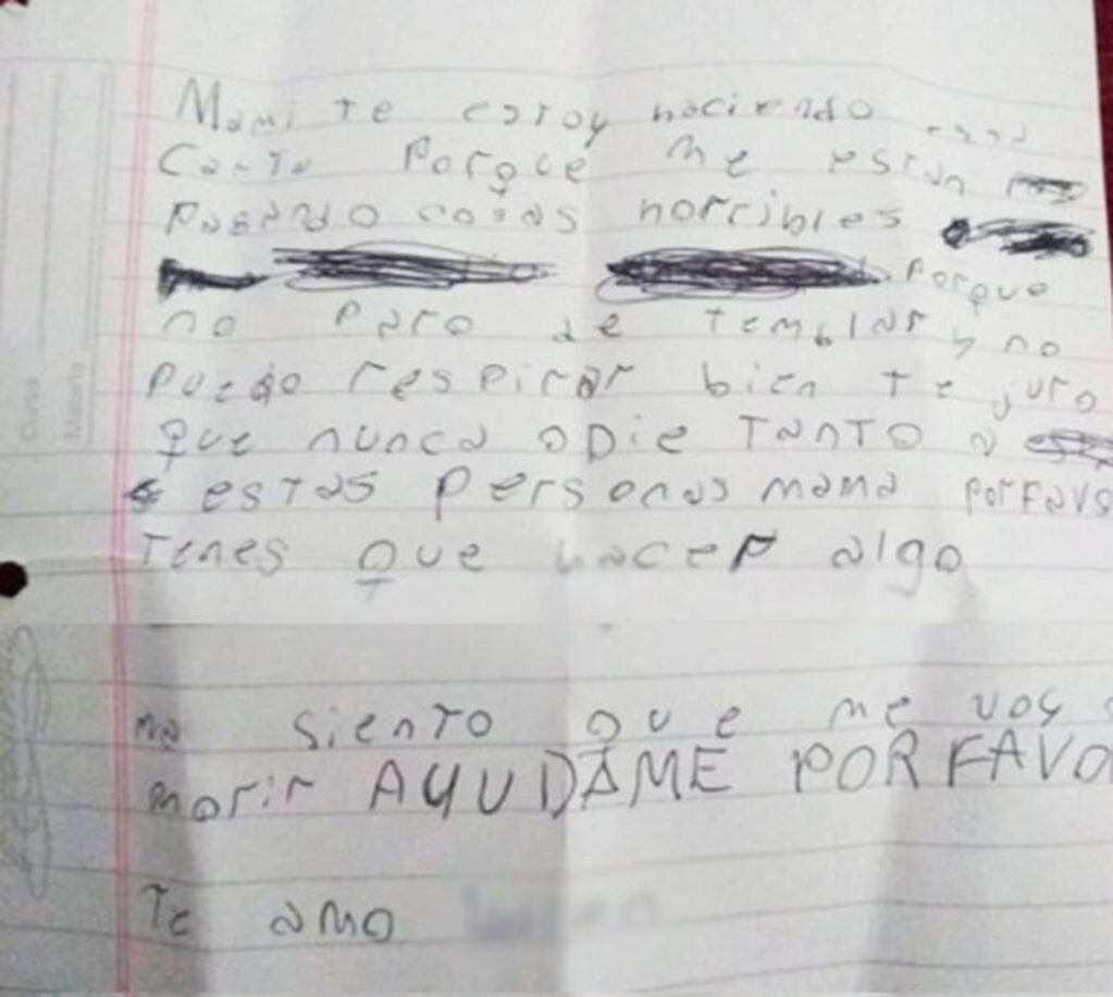 La carta que escribió la niña (www.carlospazvivo.com).