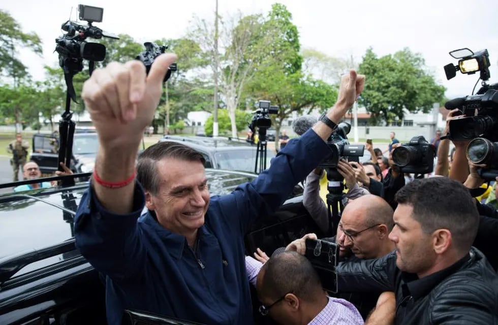 La Cancillería felicitó a Brasil por las elecciones presidenciales. (AFP)