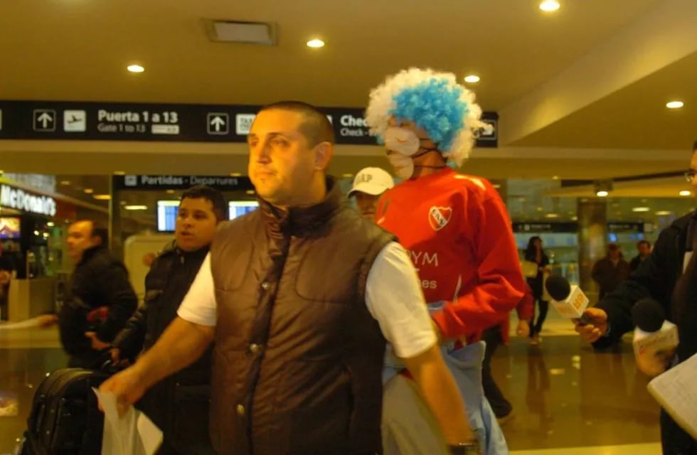 El jefe de la barra brava de Rosario Central fue deportado de Sudáfrica durante el Mundial 2010.