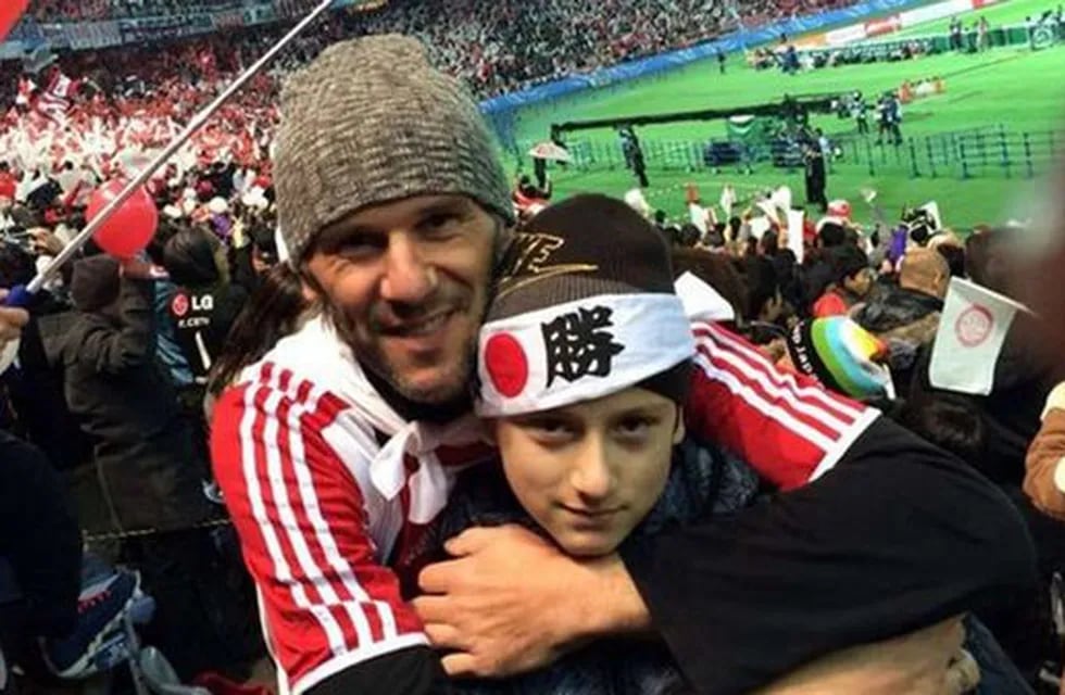 Milinkovic publicó la última foto que se sacó con su hijo
