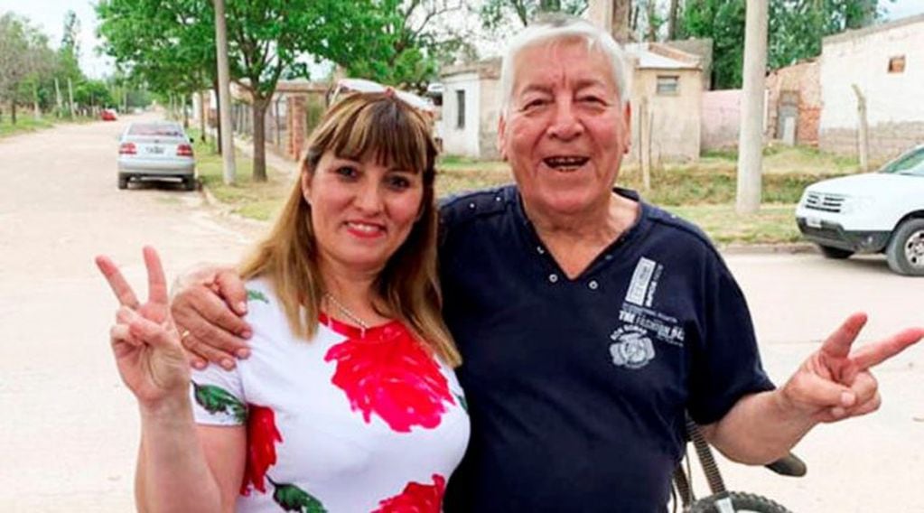 "Pepe" Rodríguez junto a su pareja, Ana Natalia Sueldo, en tiempos de militancia (Diario Textual)