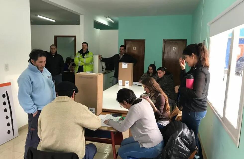 Elecciones de ATE en Tolhuin