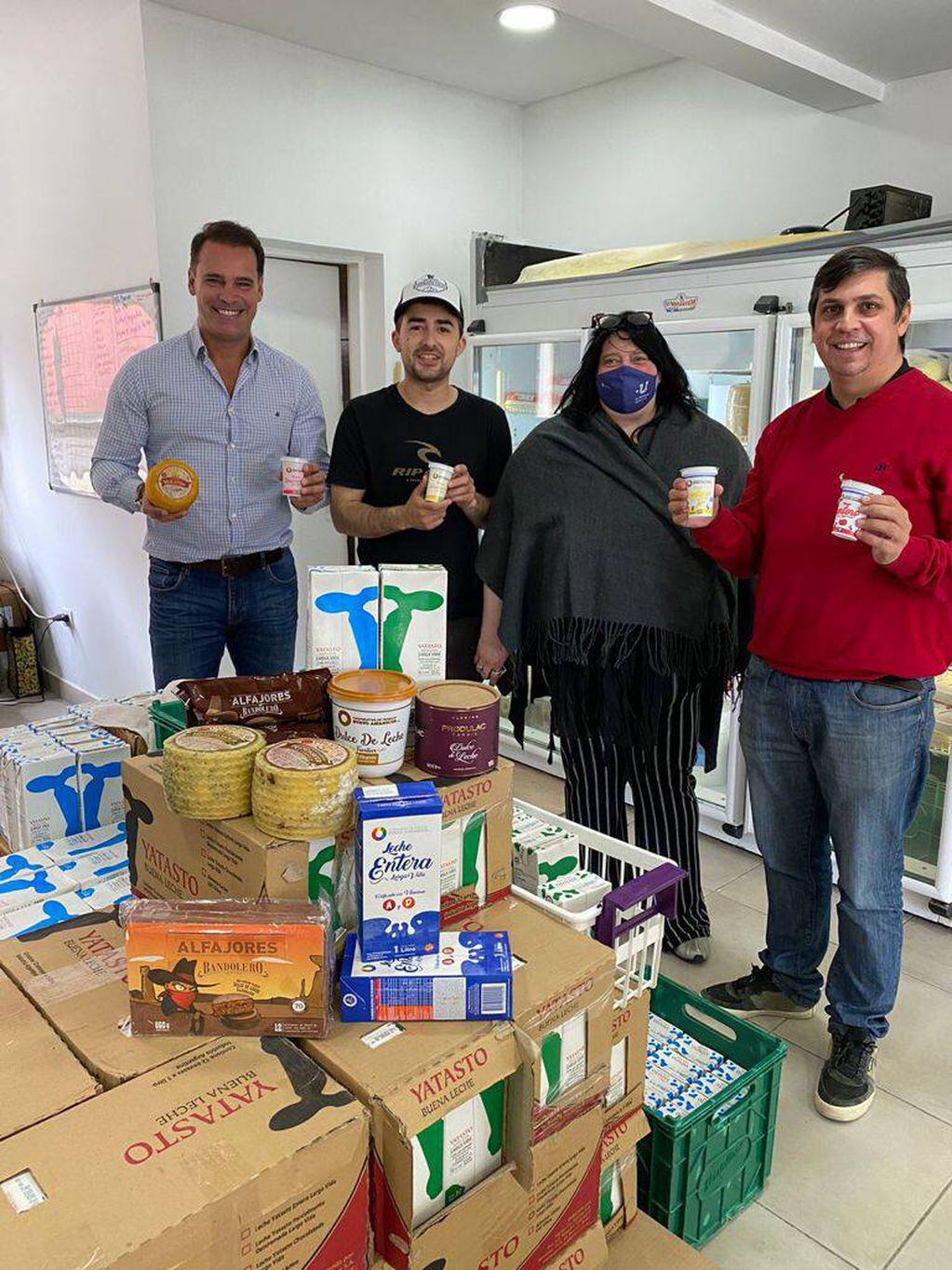 La Municipalidad de Ushuaia acompañó en el lanzamiento de la primera cooperativa láctea de la provincia.