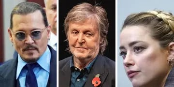 En medio del juicio contra Amber Heard, Paul McCartney apoyó en su recital a Johnny Depp