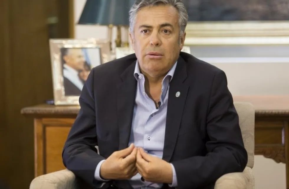 Gobernador de Mendoza, Alfredo Cornejo.
