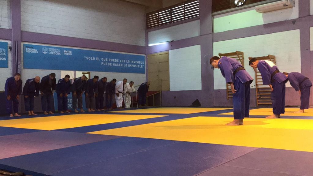 El sábado los judokas de entre 55 y 65 años se dieron cita en el Kempes.