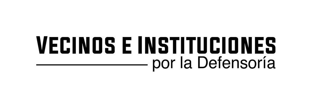 Alianza "Vecinos e Instituciones por la Defensoría".