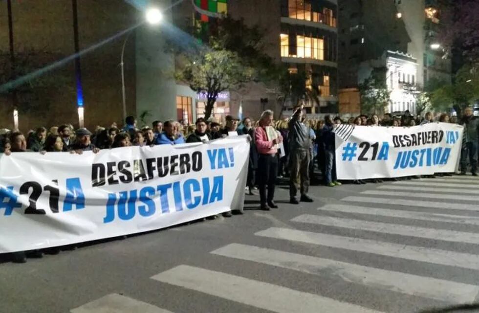 #21A Marcha por el desafuero de CFK en Resistencia, Chaco.