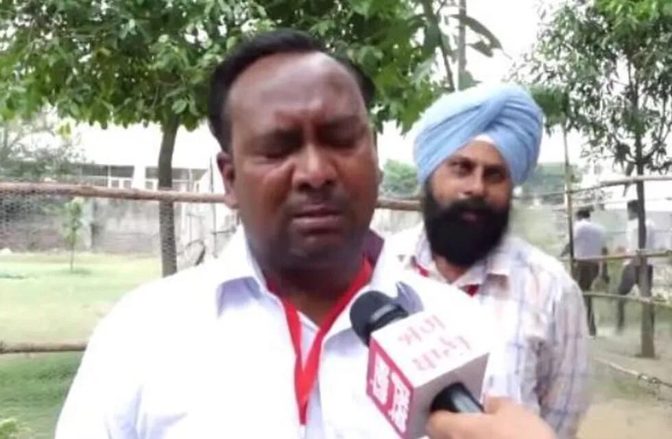 Un candidato indio lloró porque obtuvo cinco votos y su familia tiene nueve integrantes (Foto: captura video)
