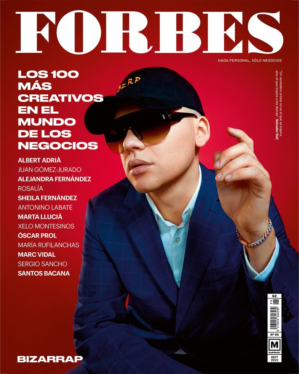 Bizarrap en la portada de Forbes