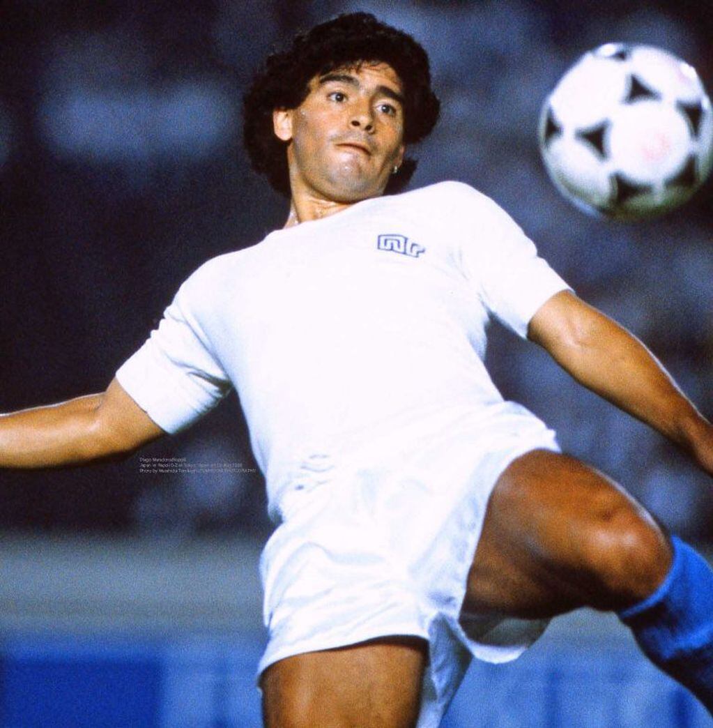 Diego Maradona (Foto: Masahide Tomikoshi/TOMIKOSHI PHOTOGRAPHY)