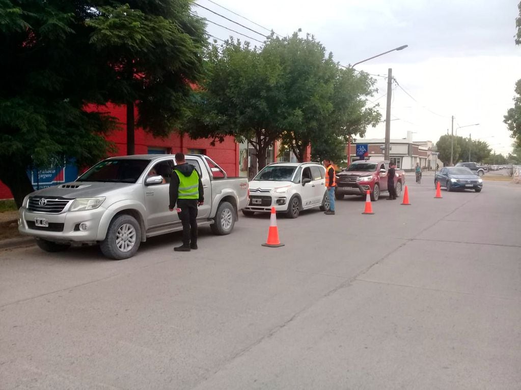Tránsito de Tres Arroyos realizó controles en distintos puntos de la ciudad