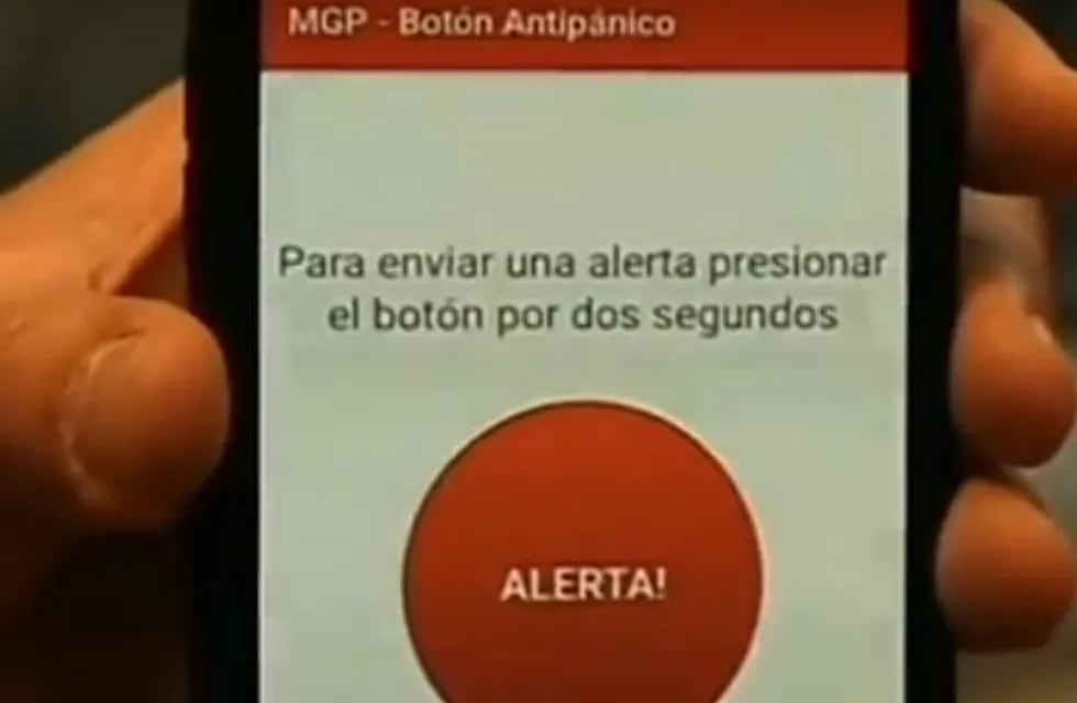 Botón antipánico virtual Mar del Plata.