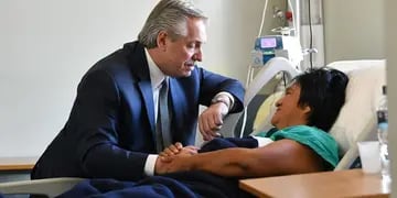 Presidente Fernández visita a Milagro Sala en Jujuy