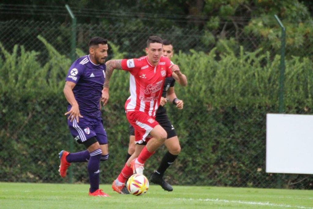 Lucas González goleador de la reserva. (Foto CASM Oficial).