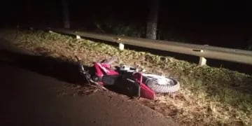 Siniestro fatal en Alba Posse: un motociclista perdió la vida