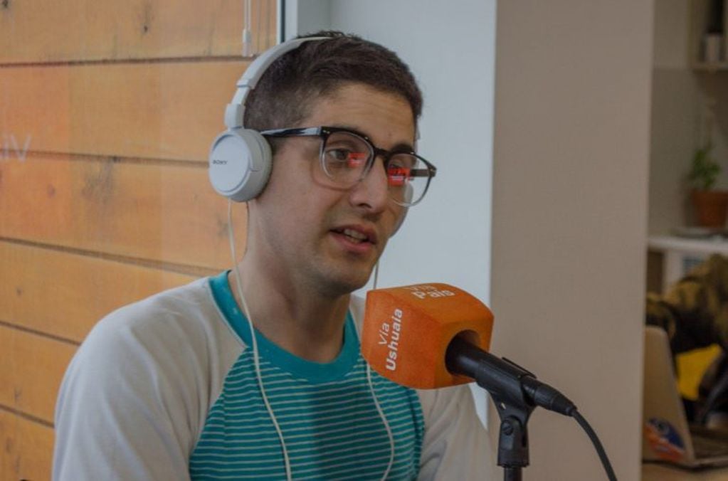 Eric Cisterna coordinador de lenguaje de señas de la Asociación Civil "San Francisco" de Córdoba