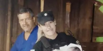 Campo Grande: mujer recibió a su bebé en su casa con la ayuda de policías y un enfermero