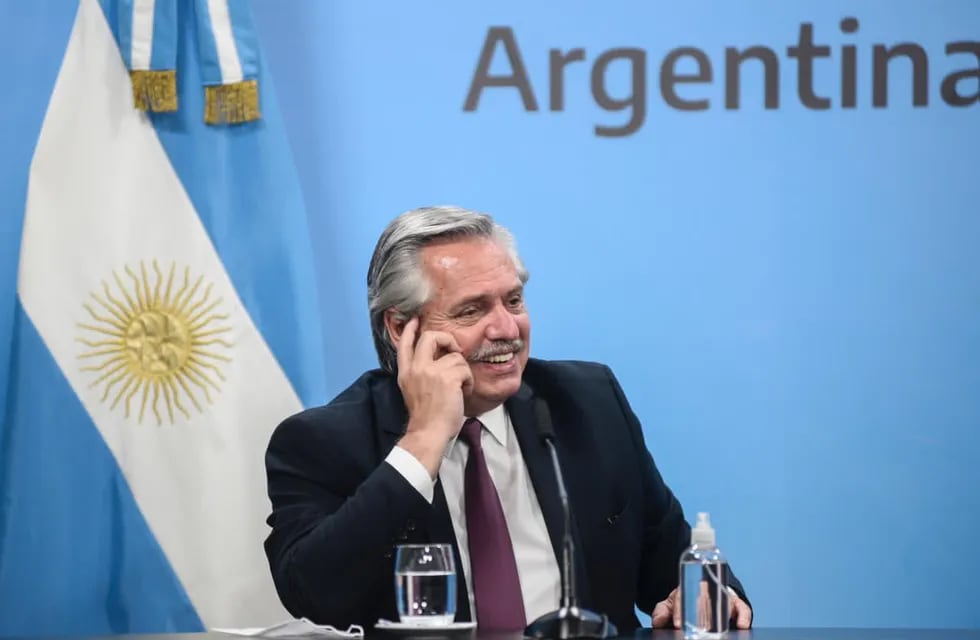 El presidente Alberto Fernández respaldó la carta de Cristina Kirchner contra el desempeño de la Corte Suprema. (Presidencia)