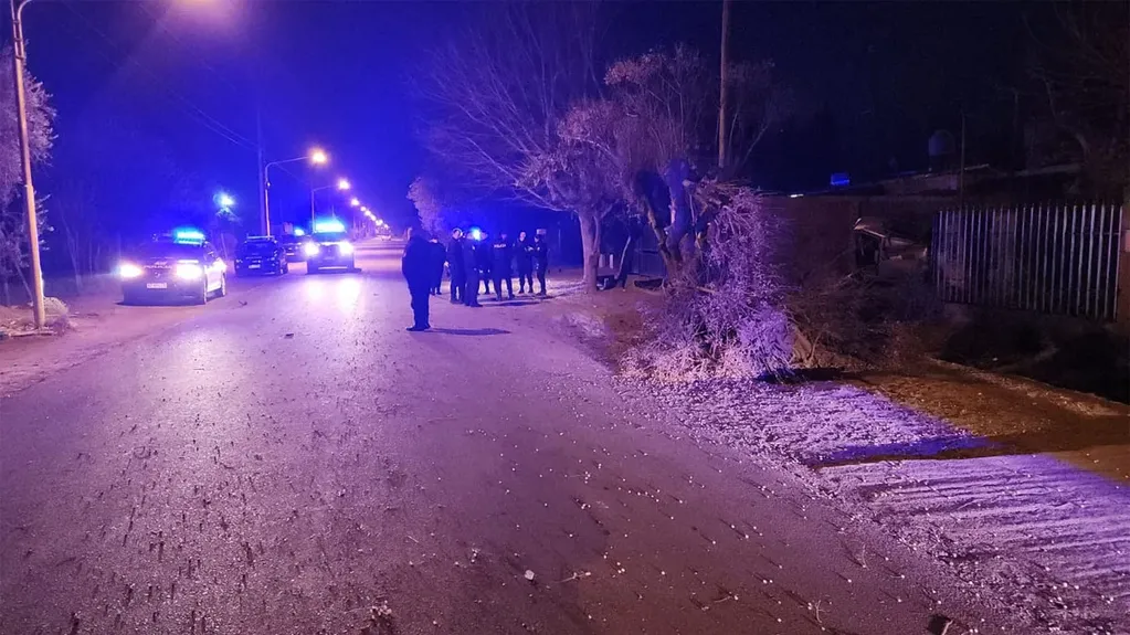 Impactante accidente en Mendoza: dos mujeres chocaron contra un árbol, salieron despedidas del auto y una de ellas murió