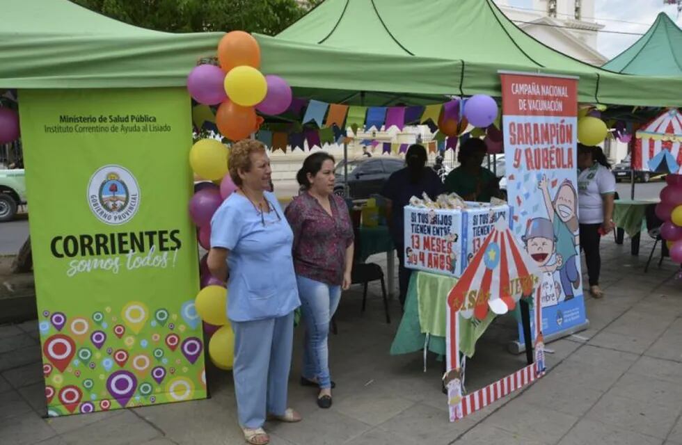 Comenzó la campaña de vacunación nacional en Corrientes.