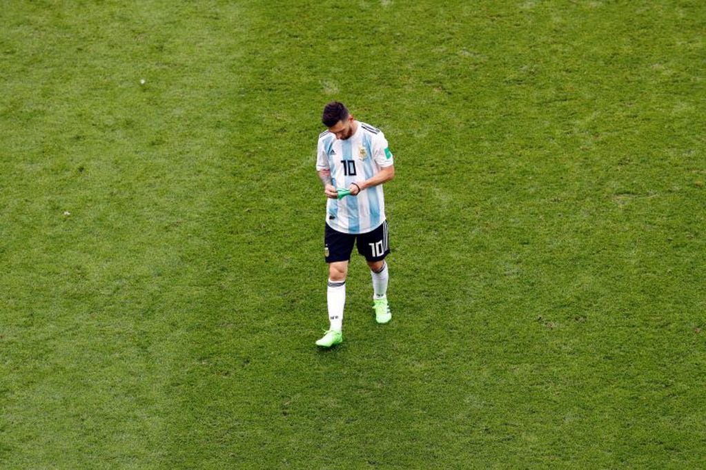 Messi tras la derrota (Foto:Robert Ghement/EFE/EPA)