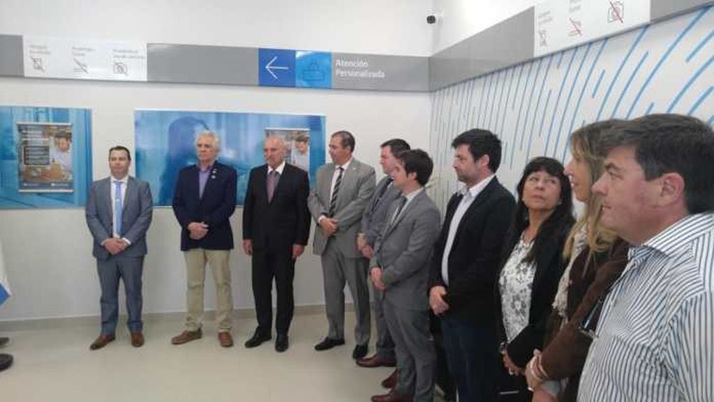 Inauguración del Banco Nación en Río Ceballos (Foto: Info Sierras)