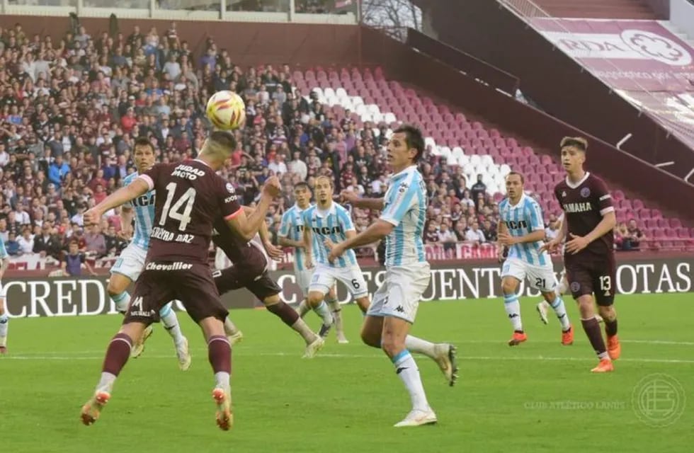 Lanús vs. Racing (Foto: Twitter Lanús)