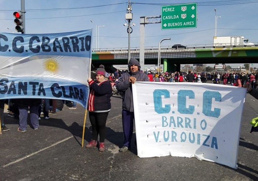 Manifestación de la CCC tuvo sus réplicas en otros puntos del país.