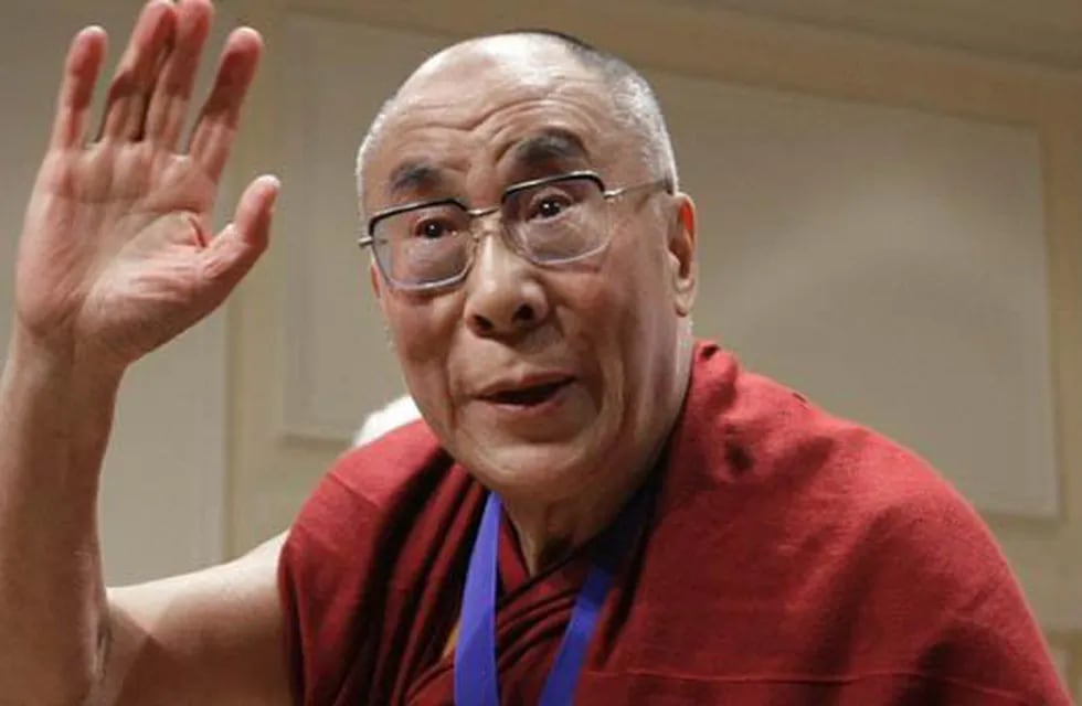 El Dalai Lama y una repudiable acción (Foto: AP).