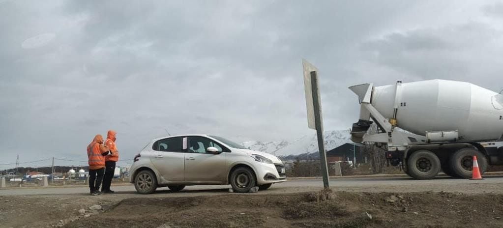 Ushuaia: realizan operativos de transporte y detectan cinco vehículos sin habilitación