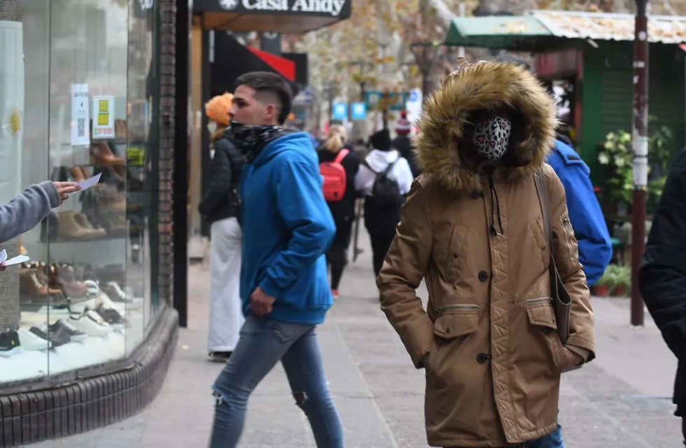 Frío y nublado con temperaturas bajas en Mendoza