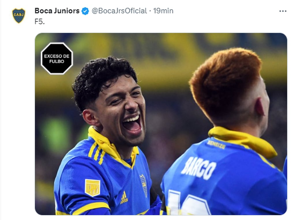 La cuenta oficial de Boca no le escapa a los memes
