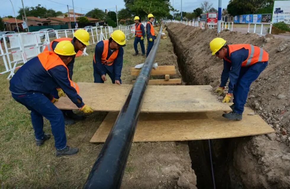 Las redes domiciliarias serán encaradas por los municipios.