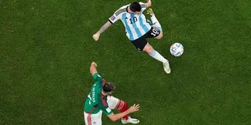 La secuencia del golazo de Lionel Messi a México