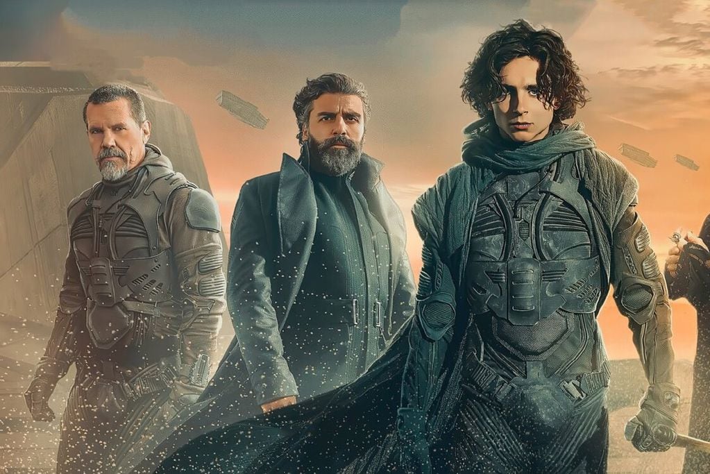 Uno de los pósters promocionales de Dune. Foto Warner.