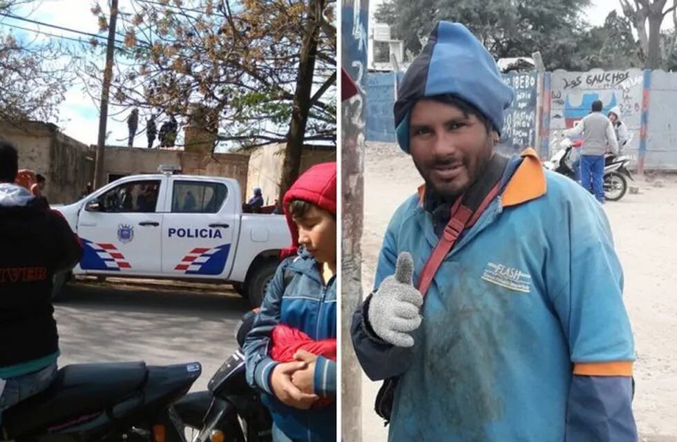 Rivero apareció muerto en el techo de la casa en el barrio Juan Felipe Ibarra.