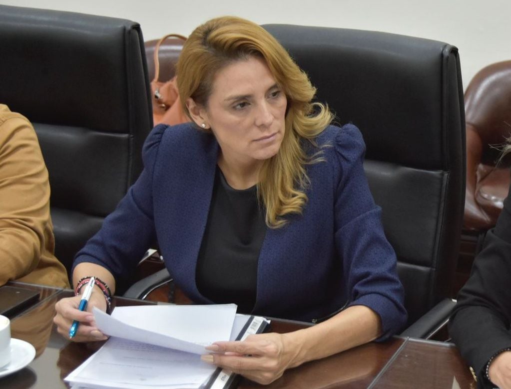 Diputada Valeria Gómez, presidenta de la Comisión de Ambiente de la Legislatura de Jujuy.
