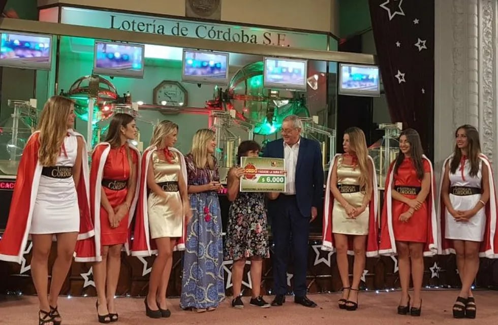 La Lotería de Córdoba sorteó premios por 127 millones de pesos.