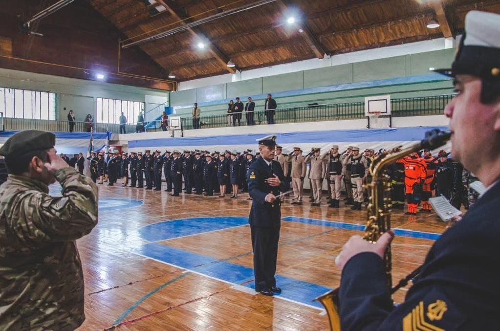 Acto en Ushuaia por el 212° Aniversario de la Prefectura Naval Argentina