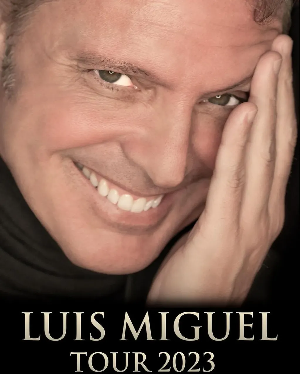 Luis Miguel en la promoción de su "Tour 2023".
