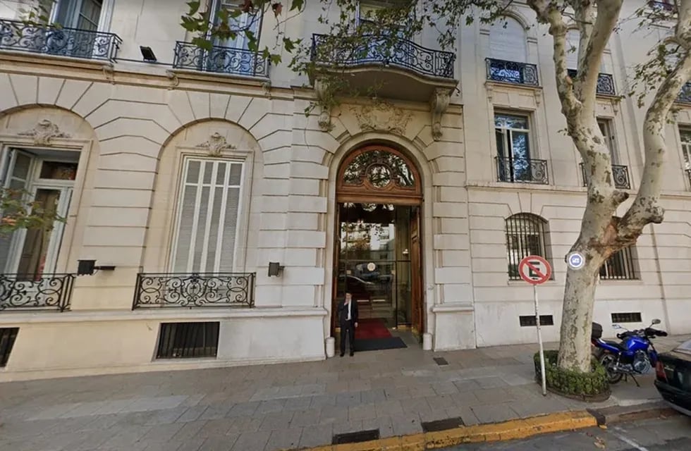 La sede del Jockey Club en Buenos Aires.