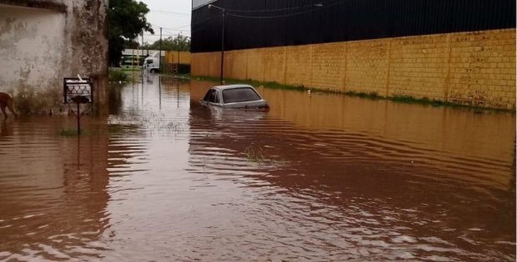 Última inundación en Pergamino